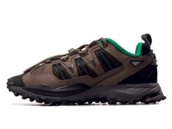 ADIDAS Sneaker - Hyperturf - Brown / Black / Green -Modeschuh Geschäft adidas sneaker hyperturf brown black green 3