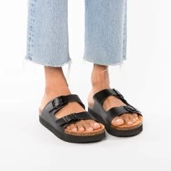 Plateau-Pantoletten -Modeschuh Geschäft ambellis plateau pantoletten 1