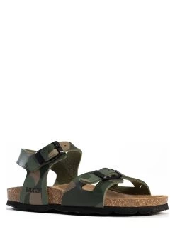 Sandalen "Tana" In Khaki -Modeschuh Geschäft backsun sandalen tana in khaki 1