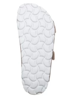 Pantoletten In Gold -Modeschuh Geschäft bio pinguin pantoletten in gold 4