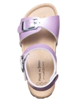 Sandalen In Flieder -Modeschuh Geschäft bio pinguin sandalen in flieder 3