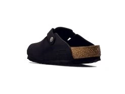 Birkenstock Sandale - Boston BFBC Earthy Vegan - Black -Modeschuh Geschäft birkenstock sandale boston bfbc earthy vegan black 2