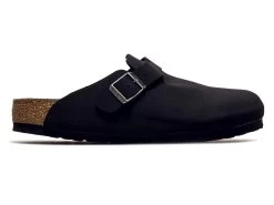 Birkenstock Sandale - Boston BFBC Earthy Vegan - Black -Modeschuh Geschäft birkenstock sandale boston bfbc earthy vegan black 4