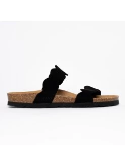 Modeschuh Geschäft -Modeschuh Geschäft blue bay pantoletten otaki in schwarz 1