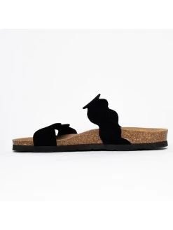 Pantoletten "Otaki" In Schwarz -Modeschuh Geschäft blue bay pantoletten otaki in schwarz 2