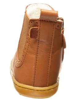 Leder-Boots In Hellbraun -Modeschuh Geschäft bo bell leder boots in hellbraun 2