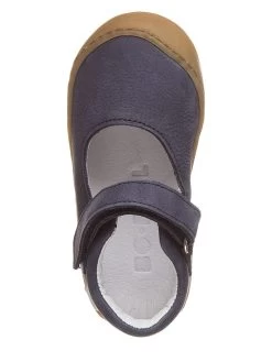 Leder-Spangenballerinas In Dunkelblau -Modeschuh Geschäft bo bell leder spangenballerinas in dunkelblau 3