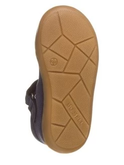 Leder-Spangenballerinas In Dunkelblau -Modeschuh Geschäft bo bell leder spangenballerinas in dunkelblau 4