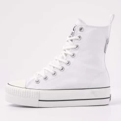 British Knights Sneaker Kaya High In Weiss/schwarz -Modeschuh Geschäft british knights sneaker kaya high in weiss schwarz 3