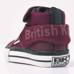 British Knights Sneaker Roco In Weinrot/weiss -Modeschuh Geschäft british knights sneaker roco in weinrot weiss 3