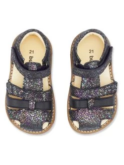 Bundgaard Leder-Halbsandalen "Stella II" In Dunkelblau -Modeschuh Geschäft bundgaard leder halbsandalen stella ii in dunkelblau 2