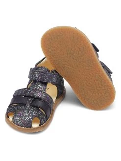 Bundgaard Leder-Halbsandalen "Stella II" In Dunkelblau -Modeschuh Geschäft bundgaard leder halbsandalen stella ii in dunkelblau 4