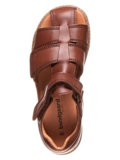 Bundgaard Leder-Halbsandalen "Tritu II" In Braun -Modeschuh Geschäft bundgaard leder halbsandalen tritu ii in braun 3