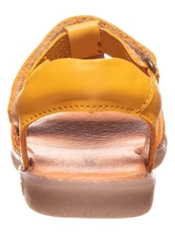 Bundgaard Leder-Sandalen "Reno" In Gelb -Modeschuh Geschäft bundgaard leder sandalen reno in gelb 2