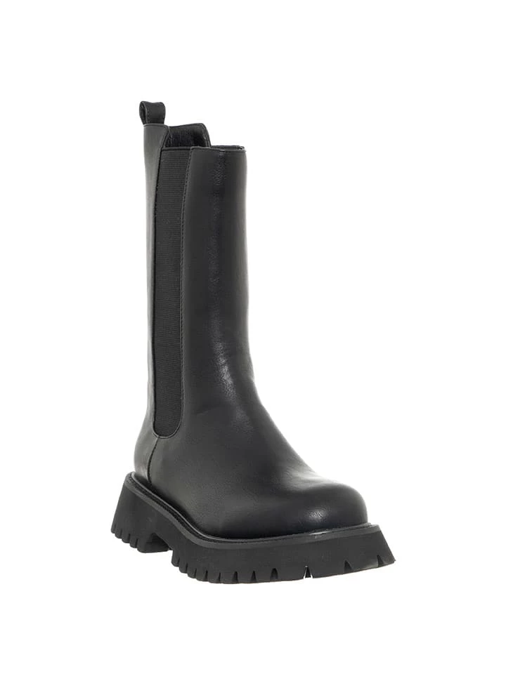 Café Noir Chelsea-Boots In Schwarz 4 Café Noir Chelsea-Boots In Schwarz – Bild 2