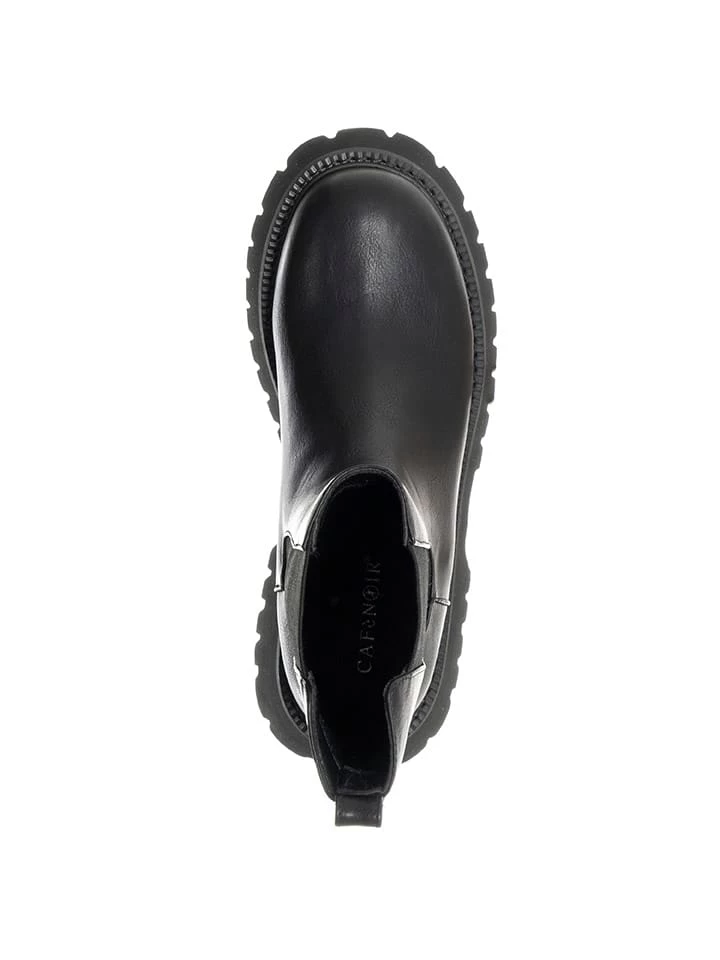 Café Noir Chelsea-Boots In Schwarz 6 Café Noir Chelsea-Boots In Schwarz – Bild 4