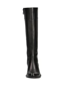 Caprice Leder-Stiefel In Schwarz -Modeschuh Geschäft caprice leder stiefel in schwarz 2