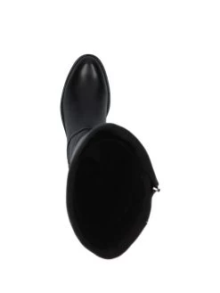 Caprice Leder-Stiefel In Schwarz -Modeschuh Geschäft caprice leder stiefel in schwarz 4