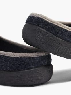 Pantoffel Navyblau -Modeschuh Geschäft casa mia pantoffel navyblau 3