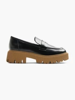 Catwalk Chunky Loafer Schwarz