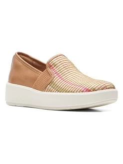 Clarks Leder-Slipper In Camel -Modeschuh Geschäft clarks leder slipper in camel 2