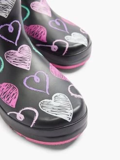 Gummistiefel Schwarz -Modeschuh Geschäft cortina gummistiefel schwarz 4