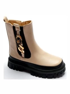 Chelsea-Boots In Beige