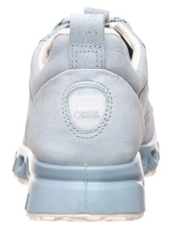 ECCO Leder-Sneakers "Multi-Vent" In Hellblau -Modeschuh Geschäft ecco leder sneakers multi vent in hellblau 2