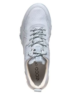 ECCO Leder-Sneakers "Multi-Vent" In Hellblau -Modeschuh Geschäft ecco leder sneakers multi vent in hellblau 3