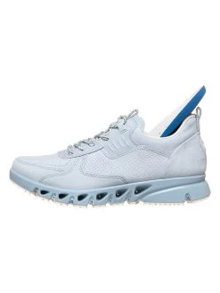ECCO Leder-Sneakers "Multi-Vent" In Hellblau -Modeschuh Geschäft ecco leder sneakers multi vent in hellblau 5