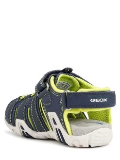 Geox Halbsandalen "Kraze" In Dunkelblau -Modeschuh Geschäft geox halbsandalen kraze in dunkelblau 2