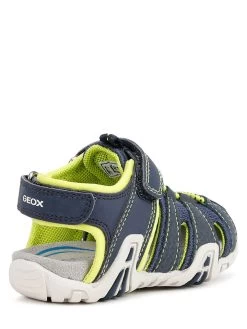 Geox Halbsandalen "Kraze" In Dunkelblau -Modeschuh Geschäft geox halbsandalen kraze in dunkelblau 3