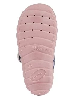 Geox Hausschuhe "Zyzie" In Blau -Modeschuh Geschäft geox hausschuhe zyzie in blau 5