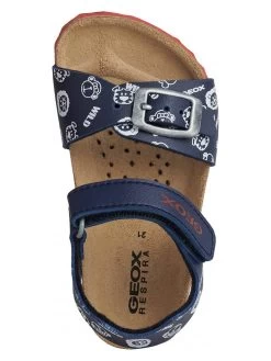 Geox Sandalen "Chalki" In Dunkelblau -Modeschuh Geschäft geox sandalen chalki in dunkelblau 4