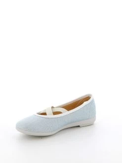 Ballerinas In Blau/ Grau -Modeschuh Geschäft grunland ballerinas in blau grau 4