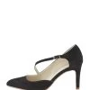 Heine Leder-Pumps In Schwarz