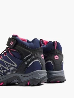 Trekkingboots Hi-tec Blackout Mid Wp Jrg Blau -Modeschuh Geschäft hi tec trekkingboots hi tec blackout mid wp jrg blau 3