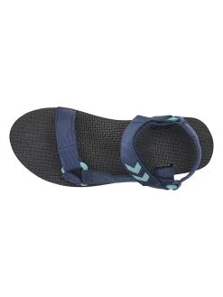 Hummel Sandalen In Schwarz/ Blau -Modeschuh Geschäft hummel sandalen in schwarz blau 2