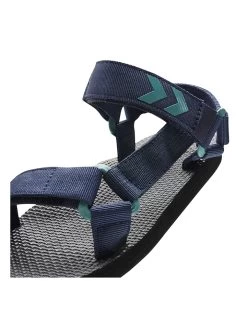 Hummel Sandalen In Schwarz/ Blau -Modeschuh Geschäft hummel sandalen in schwarz blau 5