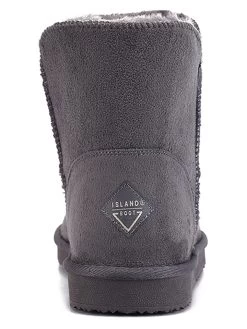 Winterboots "Chloe" In Anthrazit -Modeschuh Geschäft island boot winterboots chloe in anthrazit 3