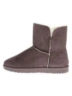 Winterboots "Chloe" In Anthrazit -Modeschuh Geschäft island boot winterboots chloe in anthrazit 4