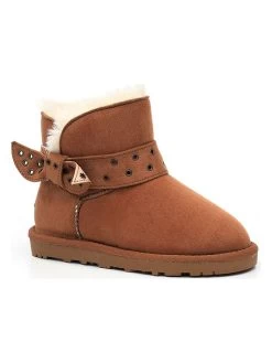 Winterboots "Erikana" In Hellbraun