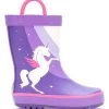 Kamik Gummistiefel "Unicorn" In Lila -Modeschuh Geschäft kamik gummistiefel unicorn in lila