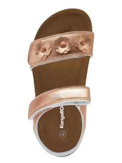 KangaRoos Sandalen "K-Frieda" In Gold -Modeschuh Geschäft kangaroos sandalen k frieda in gold 6