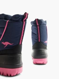 KangaRoos Schneeboots Blau -Modeschuh Geschäft kangaroos schneeboots blau 3