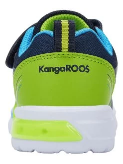 KangaRoos Sneakers "Flasher" In Blau/ Grün -Modeschuh Geschäft kangaroos sneakers flasher in blau grun 3