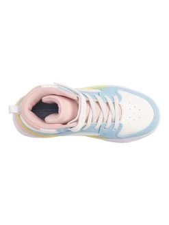 Kappa Sneakers "Lineup" In Rosa/ Hellblau/ Weiß -Modeschuh Geschäft kappa sneakers lineup in rosa hellblau weiss 3