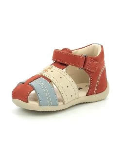 Kickers Leder-Halbsandalen "Bigbazar 2" In Bunt -Modeschuh Geschäft kickers leder halbsandalen bigbazar 2 in bunt 2