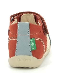 Kickers Leder-Halbsandalen "Bigbazar 2" In Bunt -Modeschuh Geschäft kickers leder halbsandalen bigbazar 2 in bunt 4