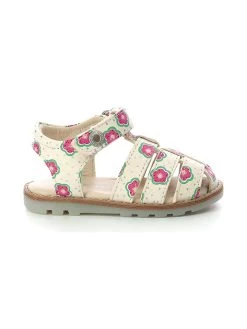 Kickers Leder-Halbsandalen "Nonosti" In Bunt